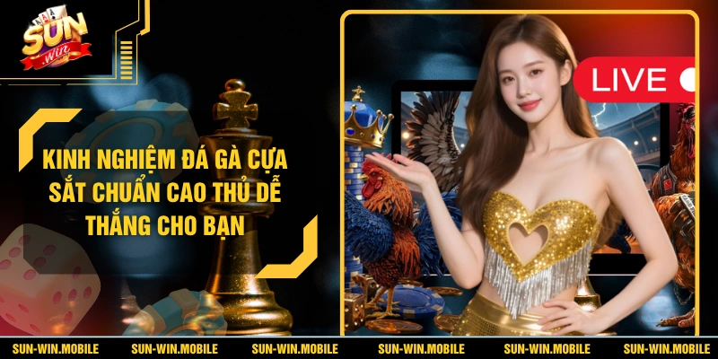 Kinh Nghiệm Đá Gà Cựa Sắt